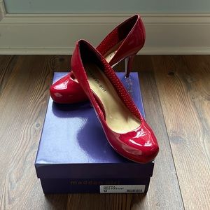 Madden Girl Red patent pumps